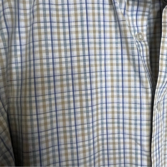 UNTUCKit Slim Fit Wrinkle Free Verdanel Checkered Button Down Shirt Men's Large - Picture 5 of 15